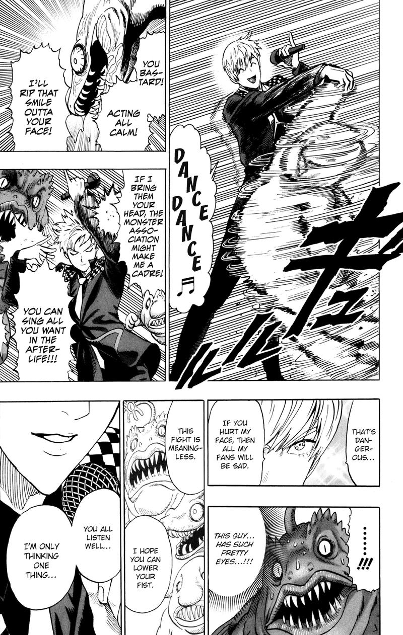 One Punch Man Manga Chapter 71.5 page 11 - Star | Volume 13 Extras scene