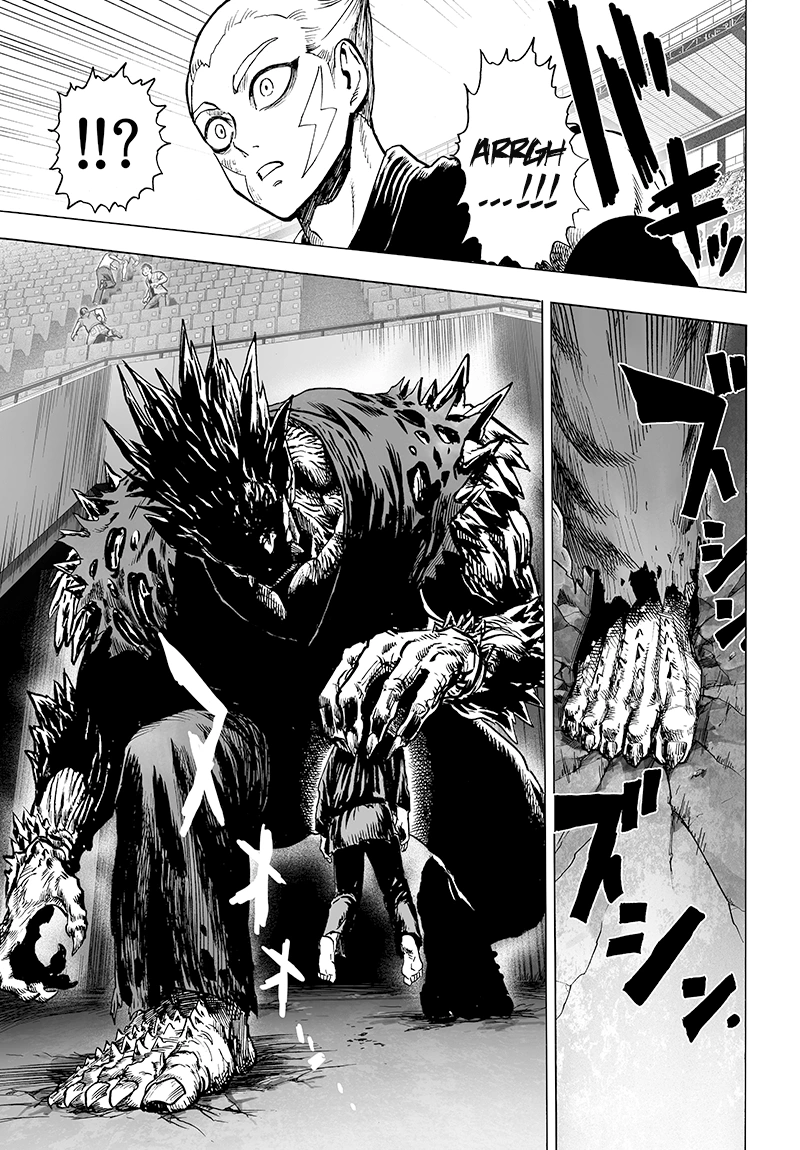 One Punch Man Manga Chapter 71 page 40 - Martial Arts Means...!! scene