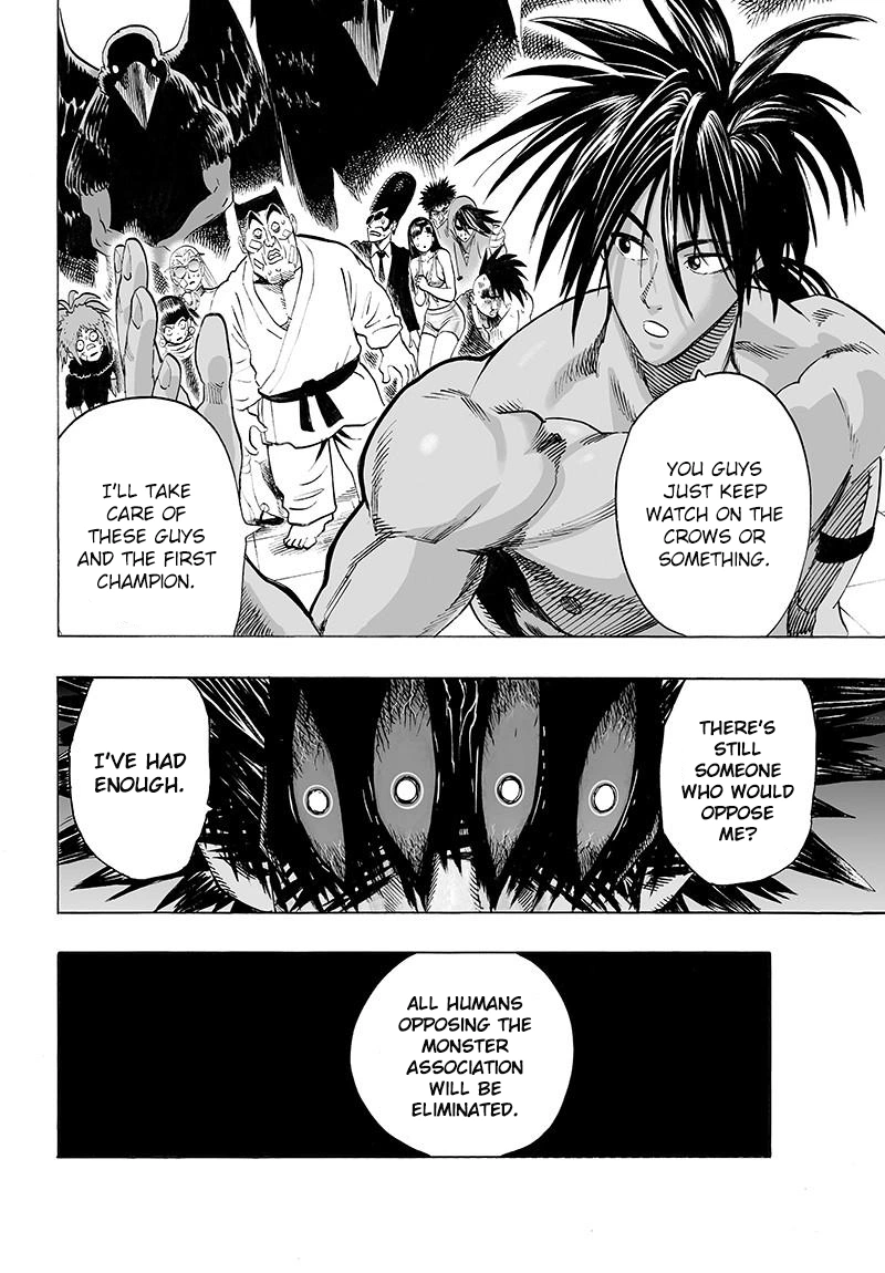 One Punch Man Manga Chapter 72 page 26 - Monsterization scene