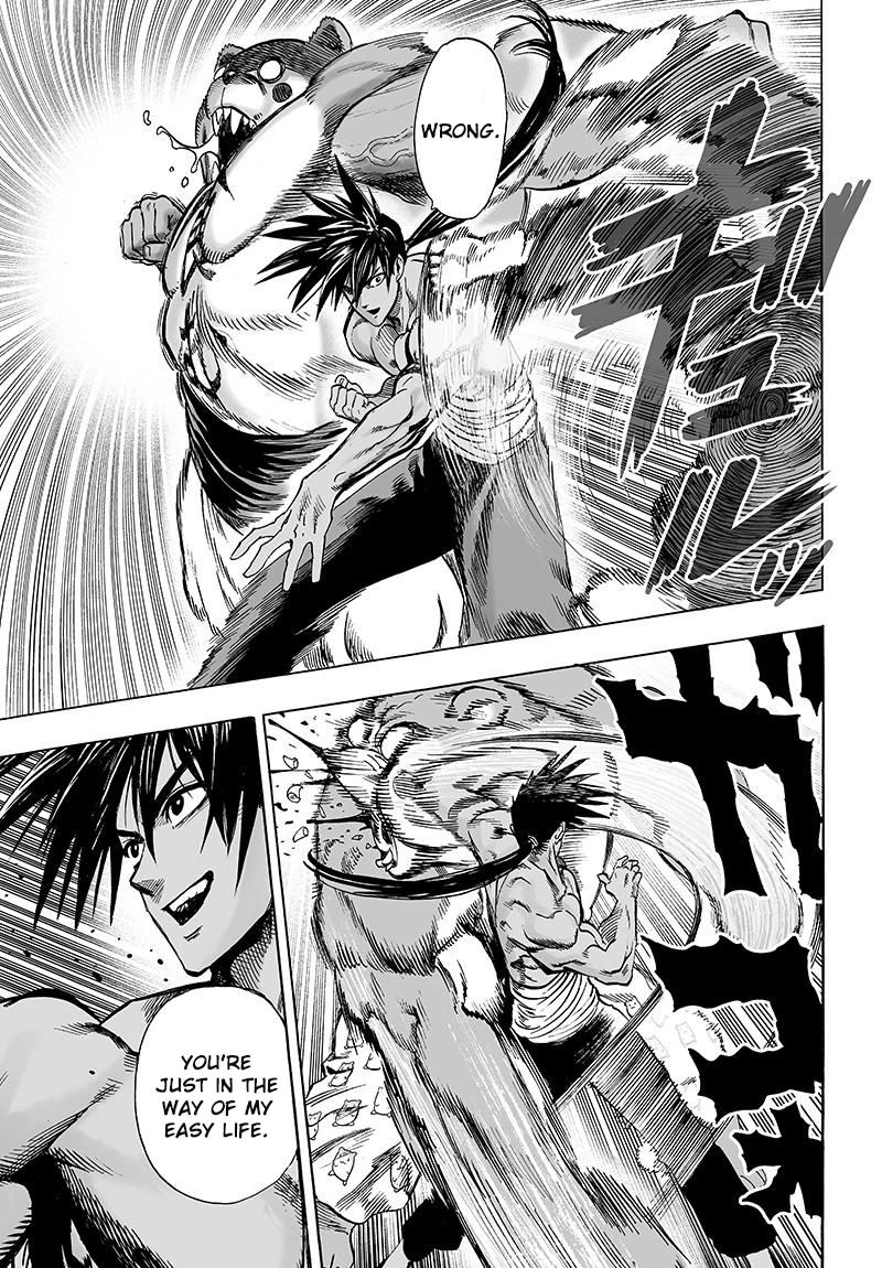 One Punch Man Manga Chapter 72 page 29 - Monsterization scene