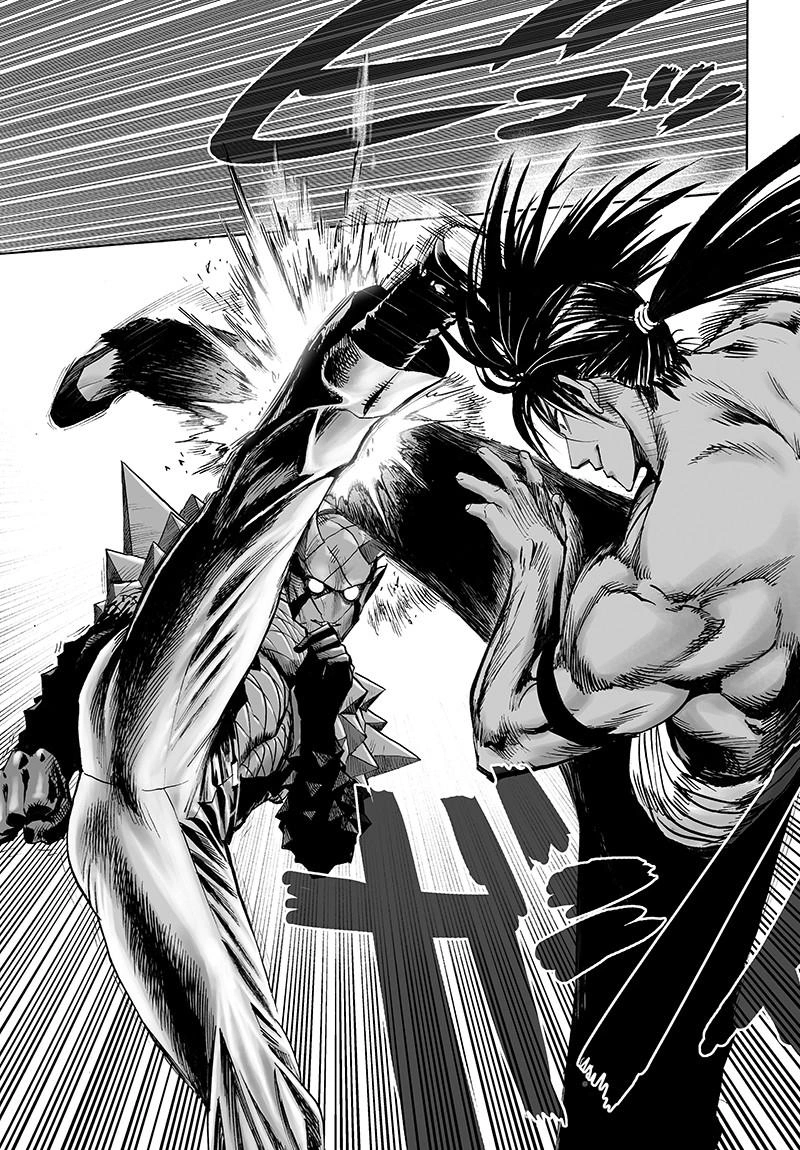 One Punch Man Manga Chapter 72 page 33 - Monsterization scene