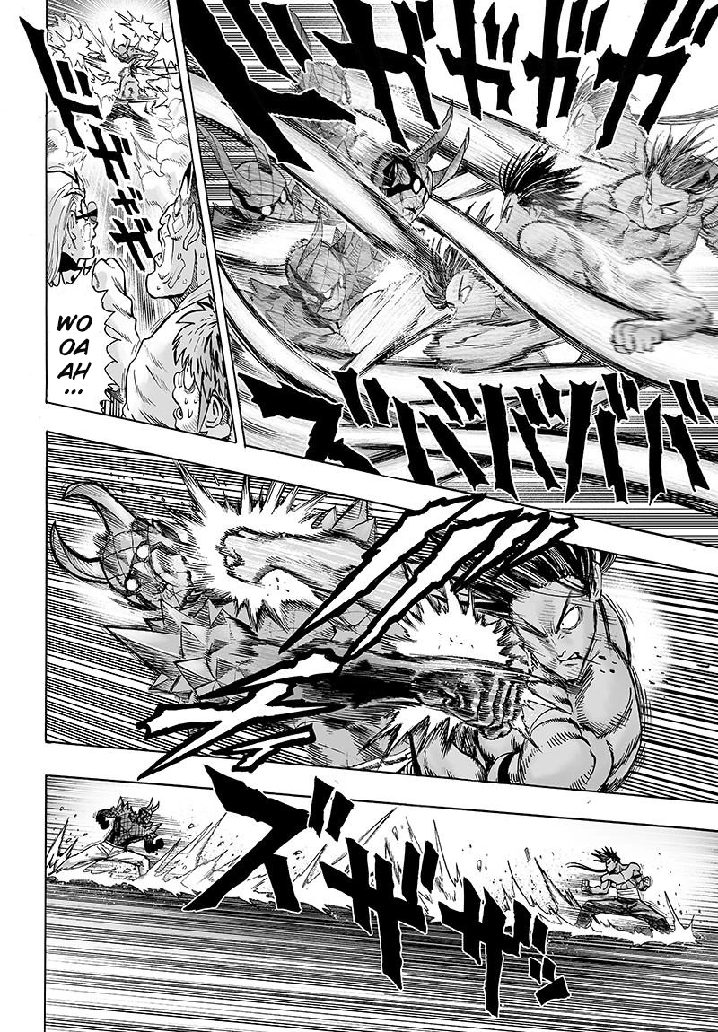 One Punch Man Manga Chapter 72 page 34 - Monsterization scene