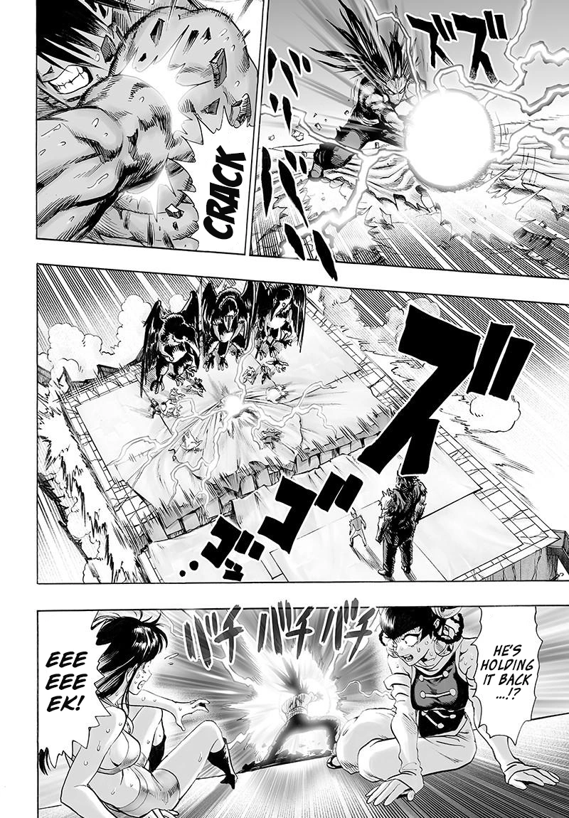 One Punch Man Manga Chapter 72 page 40 - Monsterization scene
