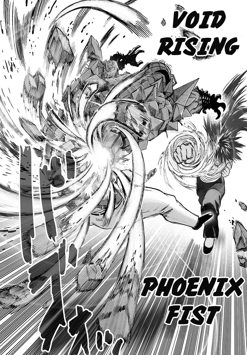 One Punch Man Manga Chapter 72 page 50 - Monsterization scene