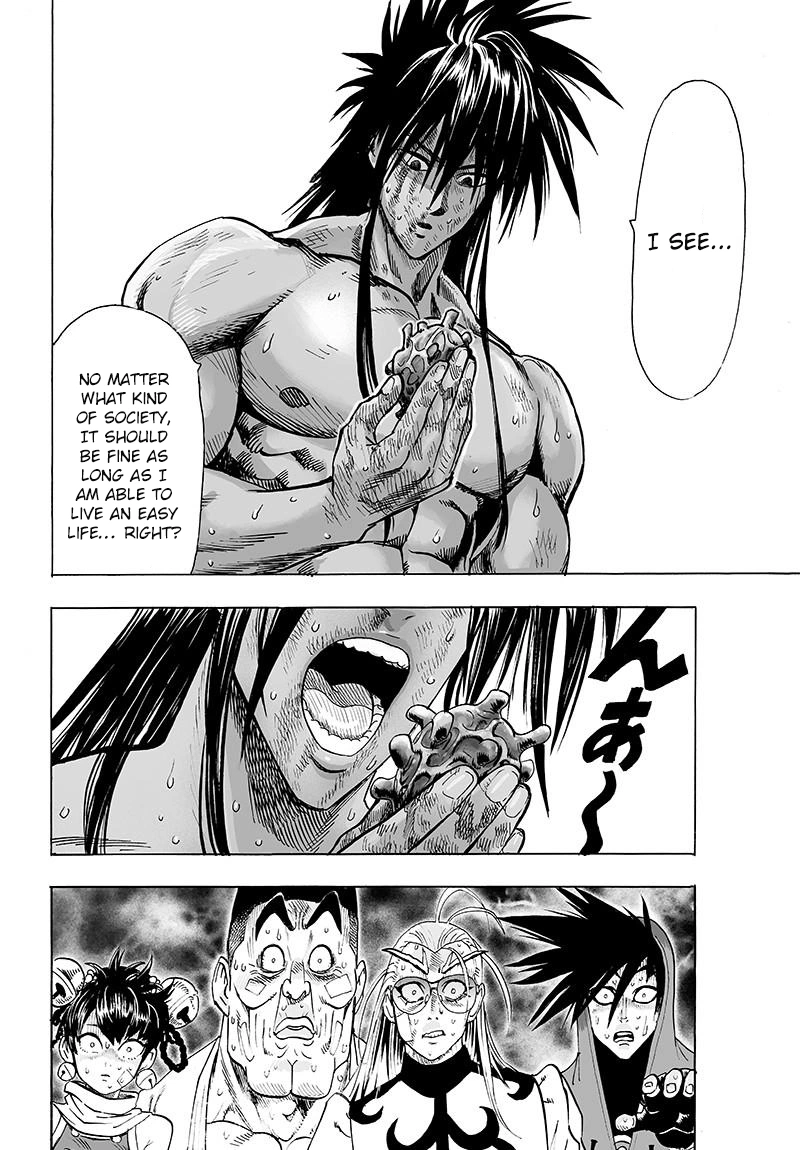 One Punch Man Manga Chapter 72 page 55 - Monsterization scene