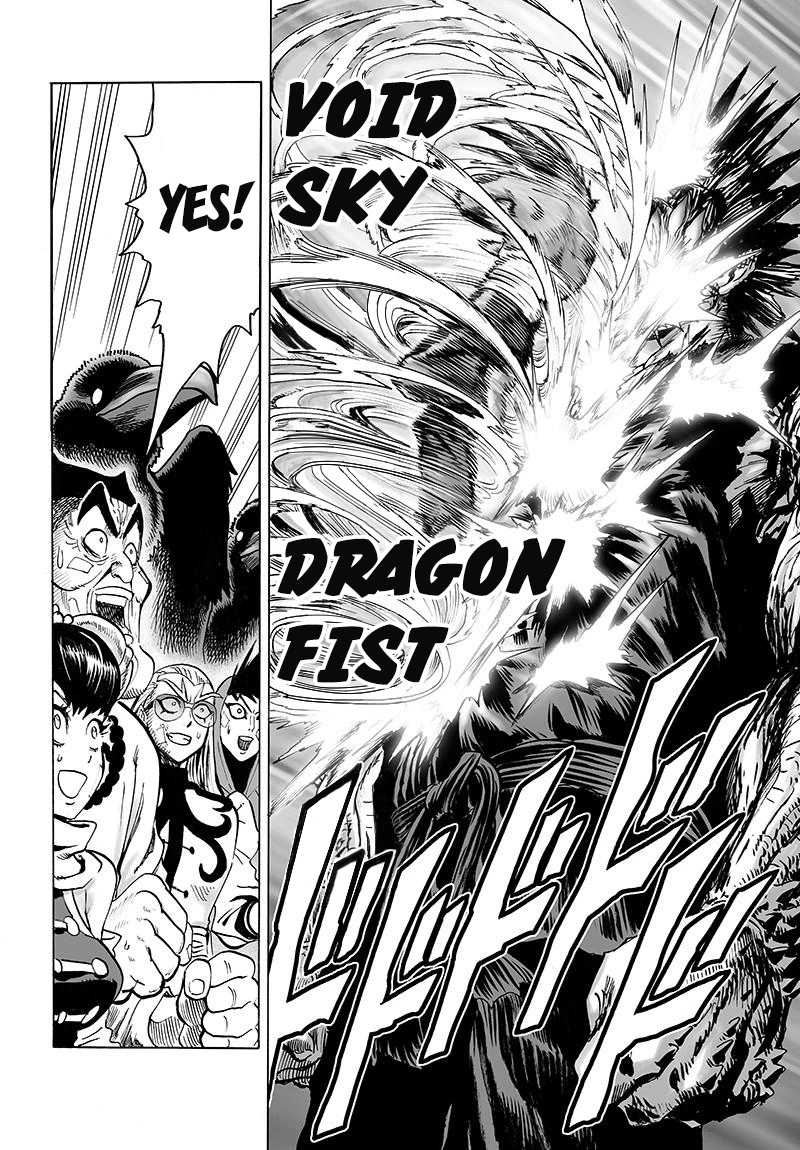 One Punch Man Manga Chapter 72 page 57 - Monsterization scene