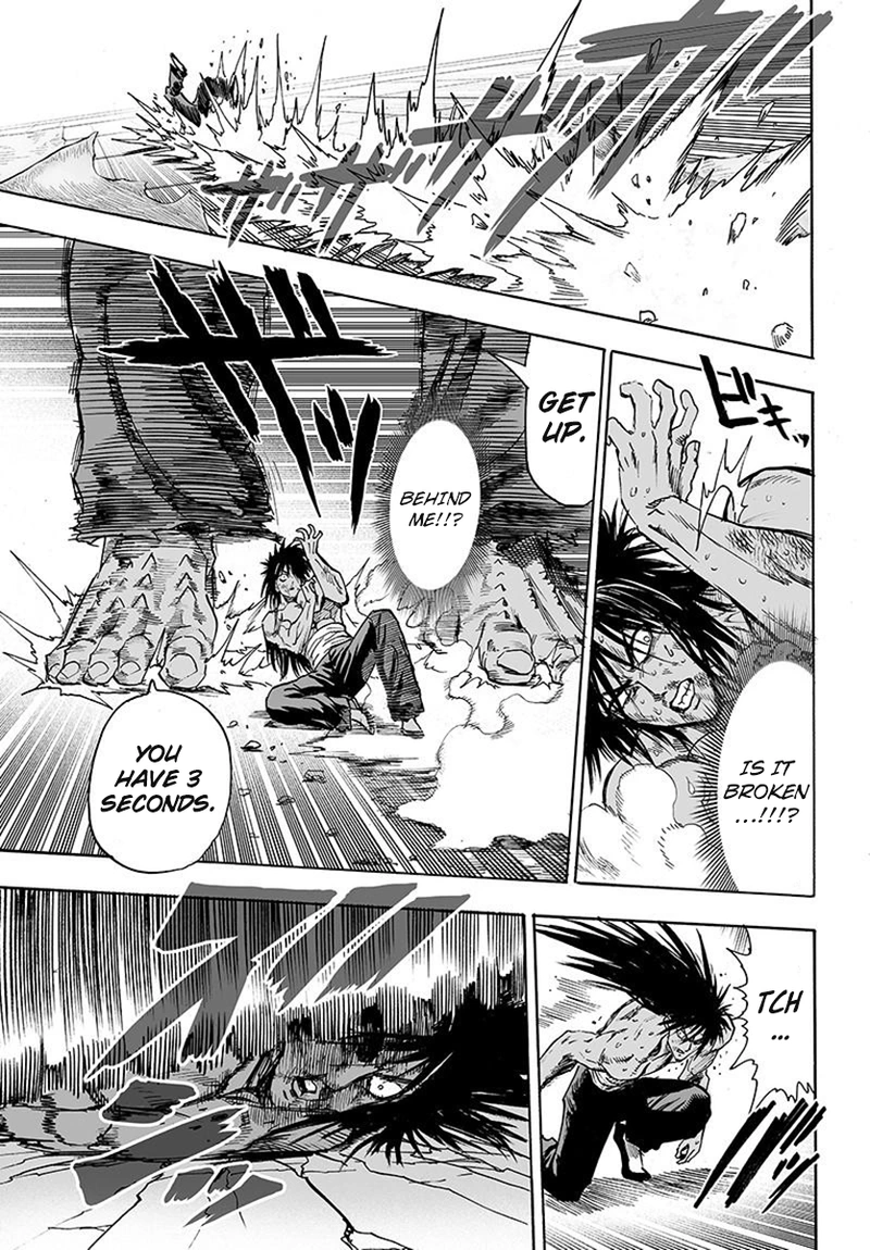 One Punch Man Manga Chapter 73 page 10 - Resistance of the Strong scene