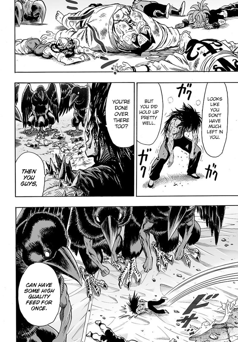 One Punch Man Manga Chapter 73 page 19 - Resistance of the Strong scene