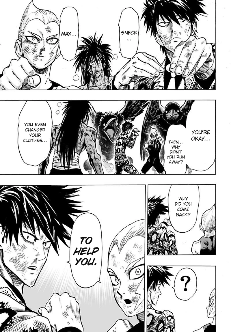 One Punch Man Manga Chapter 73 page 30 - Resistance of the Strong scene