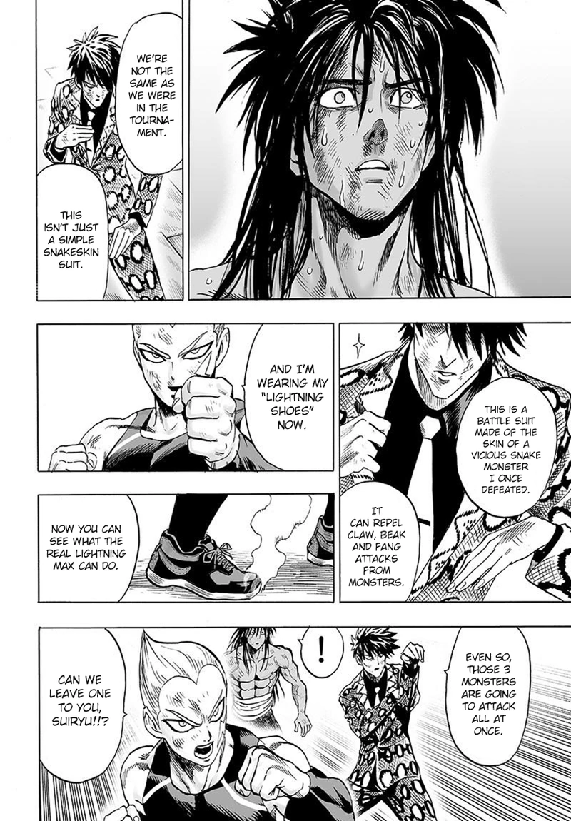 One Punch Man Manga Chapter 73 page 31 - Resistance of the Strong scene