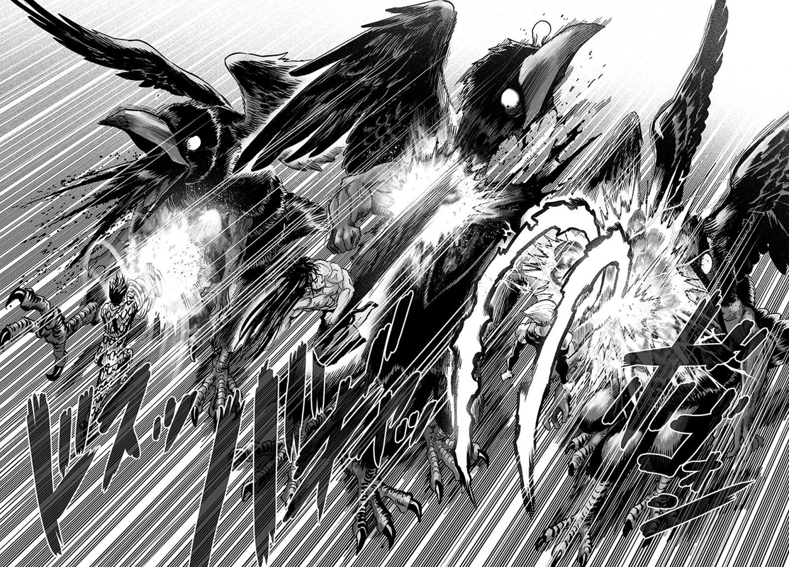One Punch Man Manga Chapter 73 page 33 - Resistance of the Strong scene