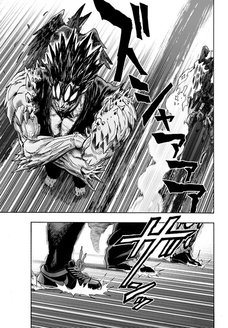 One Punch Man Manga Chapter 73 page 35 - Resistance of the Strong scene