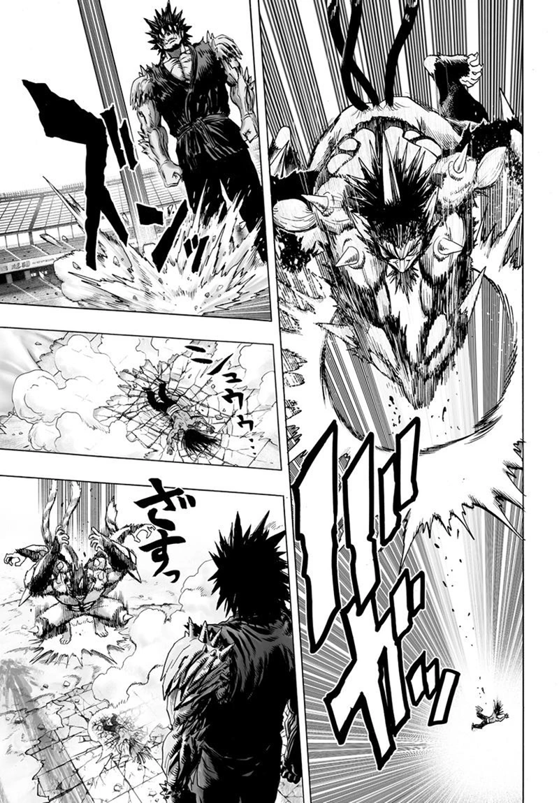 One Punch Man Manga Chapter 73 page 41 - Resistance of the Strong scene