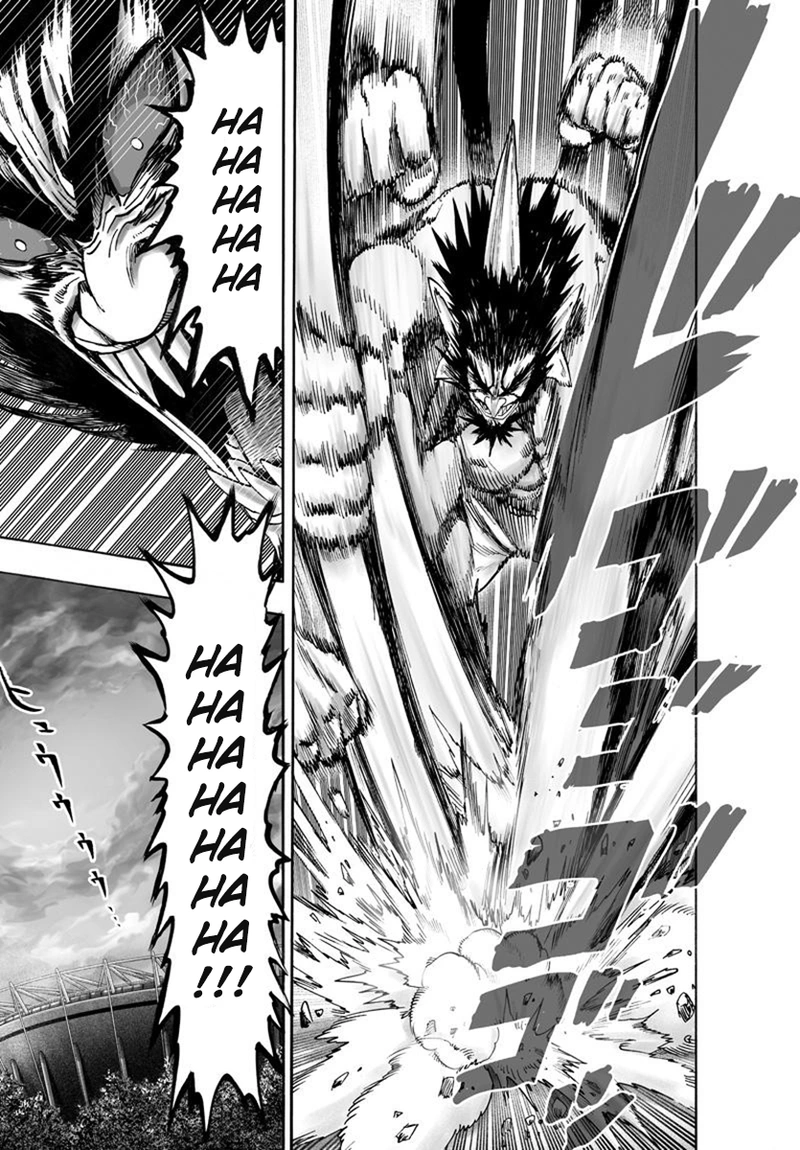 One Punch Man Manga Chapter 73 page 44 - Resistance of the Strong scene