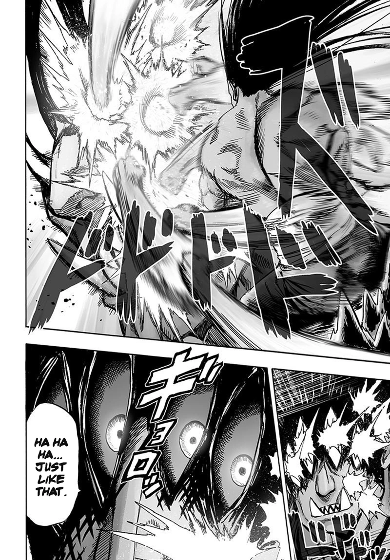 One Punch Man Manga Chapter 73 page 5 - Resistance of the Strong scene