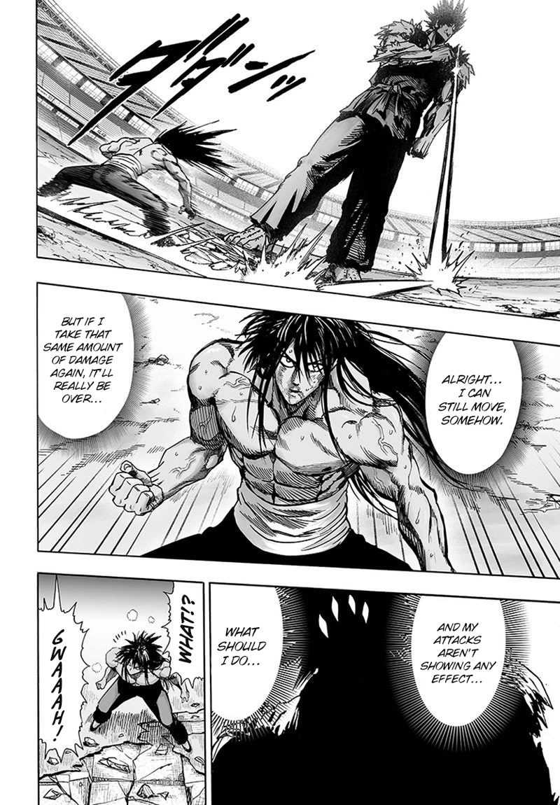 One Punch Man Manga Chapter 73 page 7 - Resistance of the Strong scene