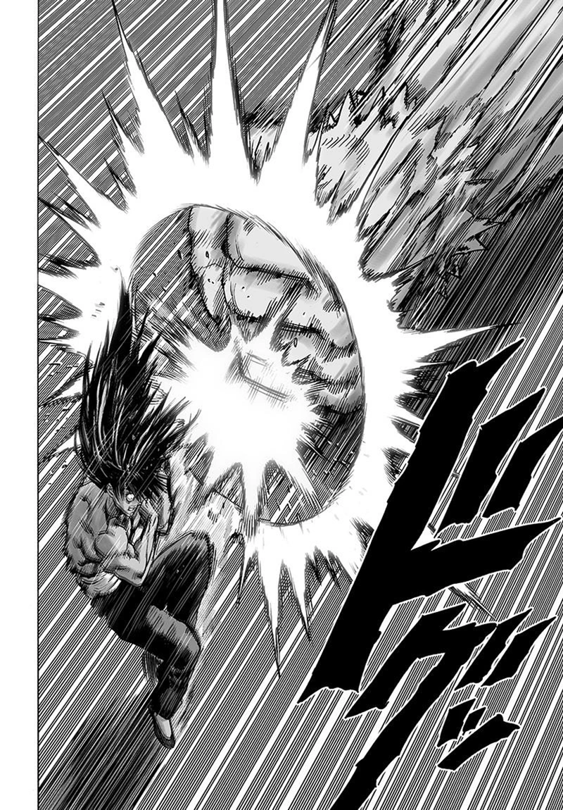 One Punch Man Manga Chapter 73 page 9 - Resistance of the Strong scene