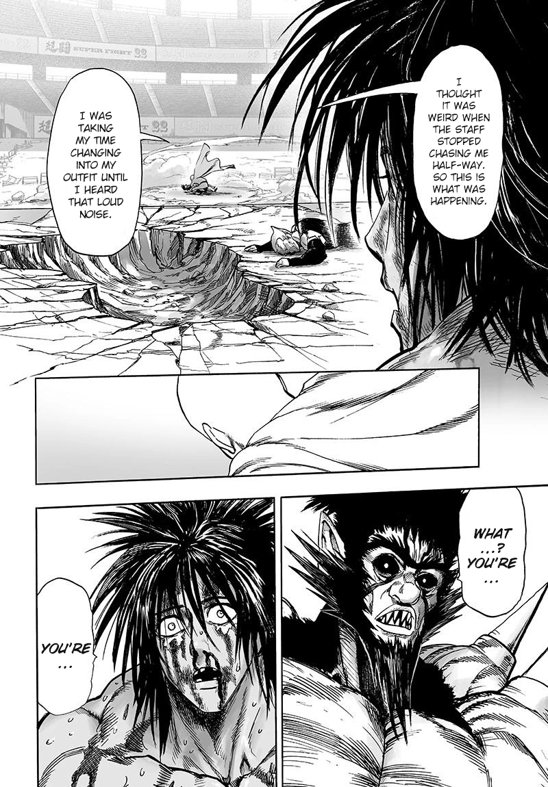 One Punch Man Manga Chapter 74.2 page 19 - Depths of Despair (Part 2) scene