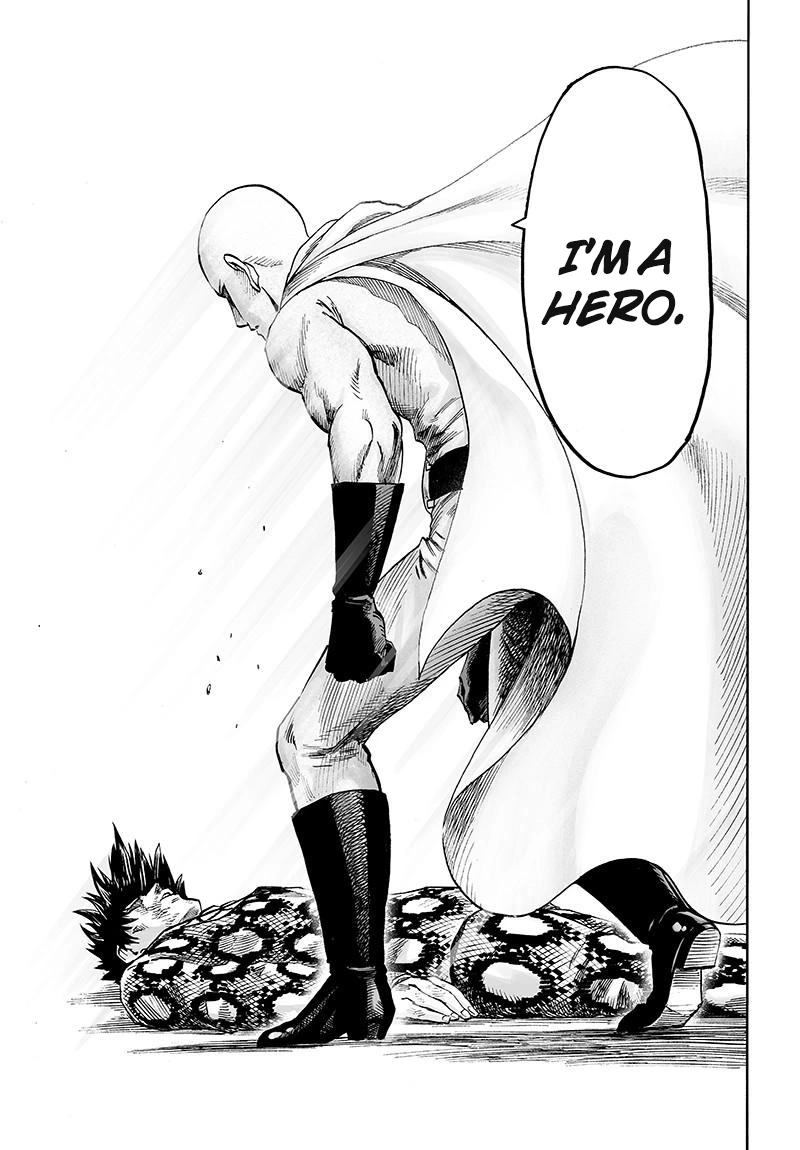 One Punch Man Manga Chapter 74.2 page 20 - Depths of Despair (Part 2) scene