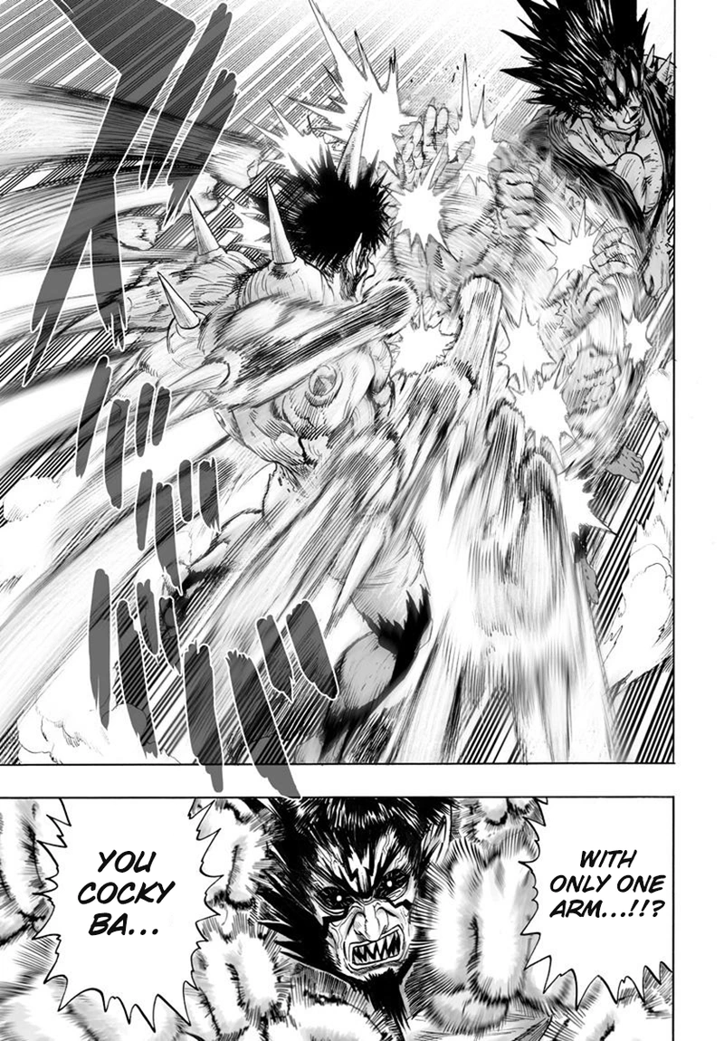 One Punch Man Manga Chapter 74 page 15 - Depths of Despair scene