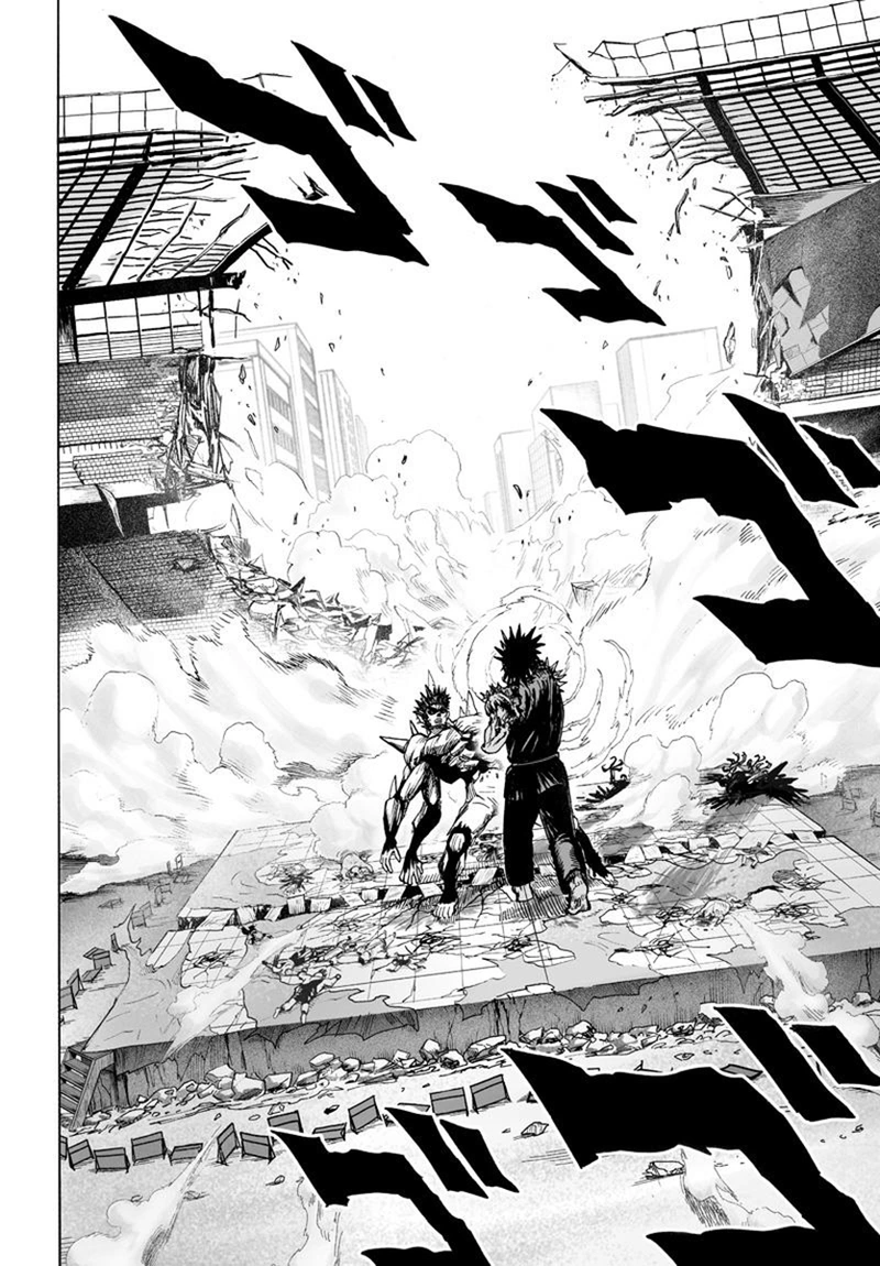 One Punch Man Manga Chapter 74 page 17 - Depths of Despair scene