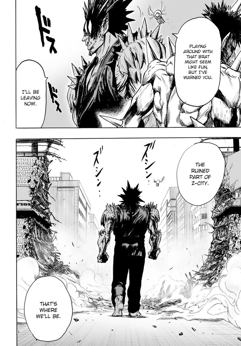 One Punch Man Manga Chapter 74 page 19 - Depths of Despair scene