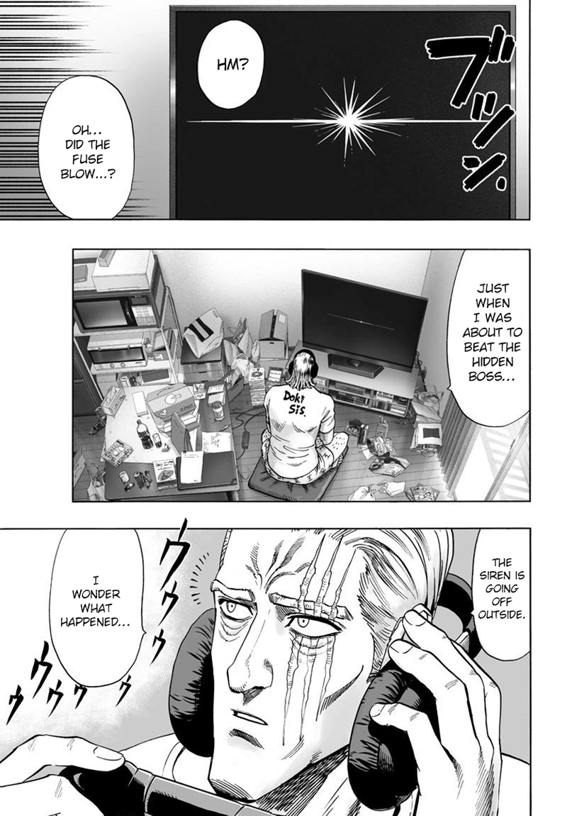 One Punch Man Manga Chapter 74 page 3 - Depths of Despair scene