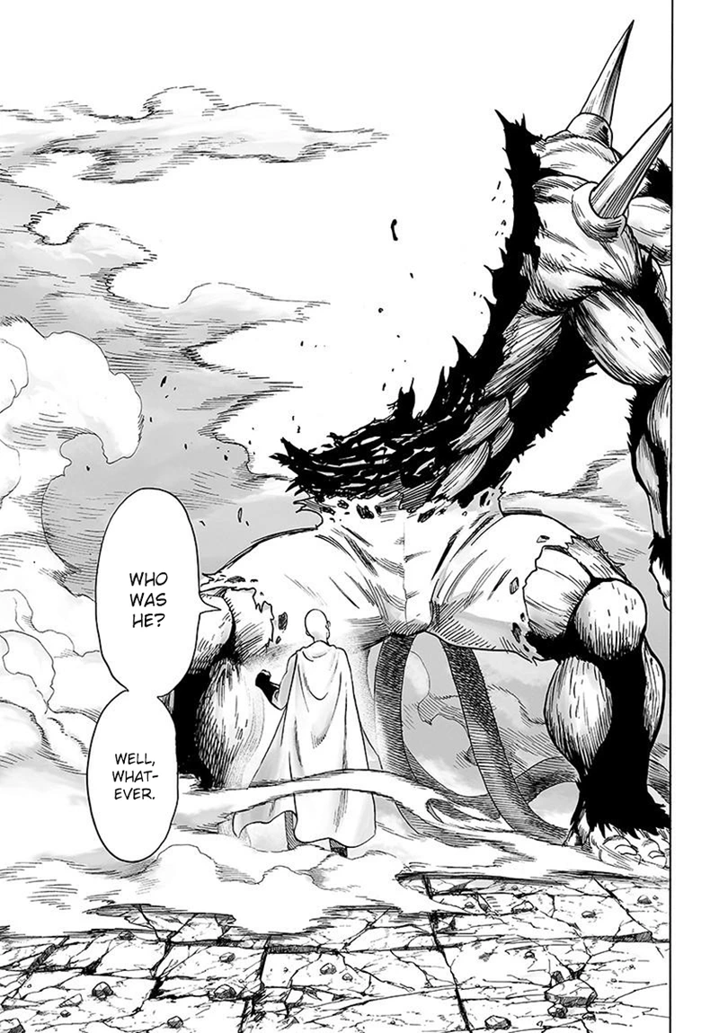 One Punch Man Manga Chapter 75 page 15 - Foul scene