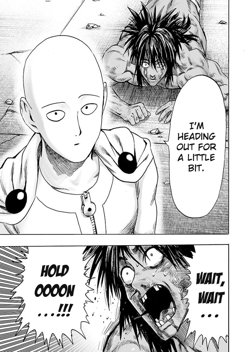 One Punch Man Manga Chapter 75 page 25 - Foul scene