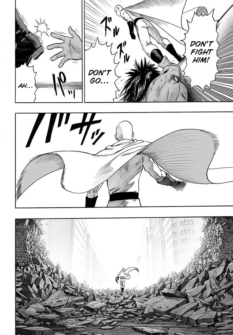 One Punch Man Manga Chapter 75 page 28 - Foul scene