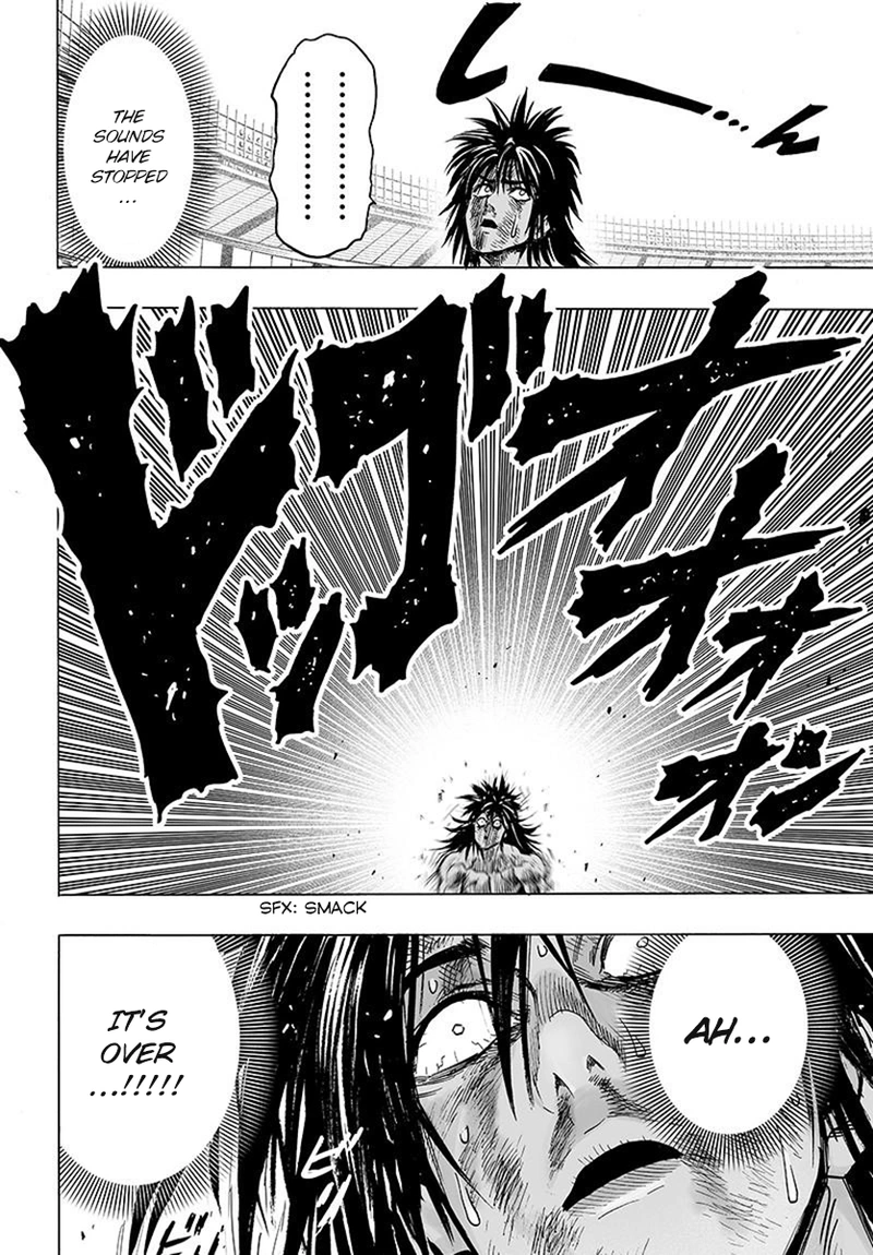 One Punch Man Manga Chapter 75 page 33 - Foul scene