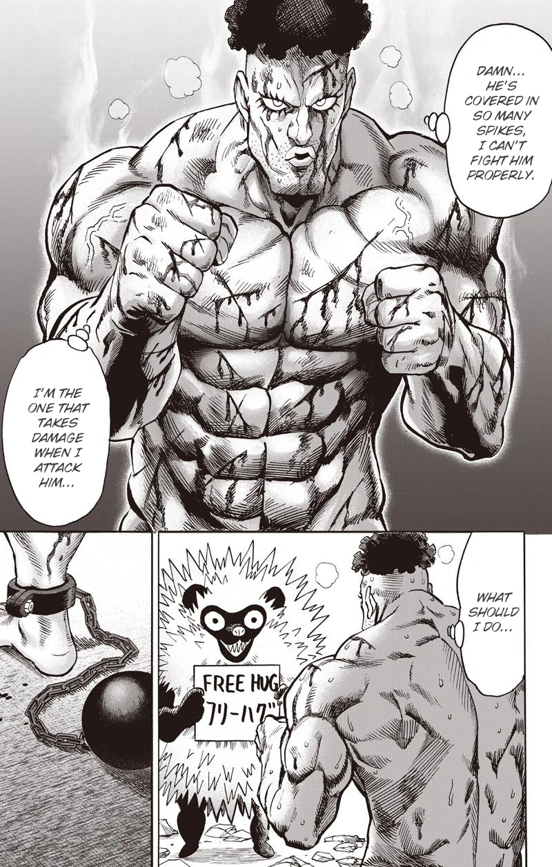 One Punch Man Manga Chapter 76 page 3 - Stagnation and Growth scene