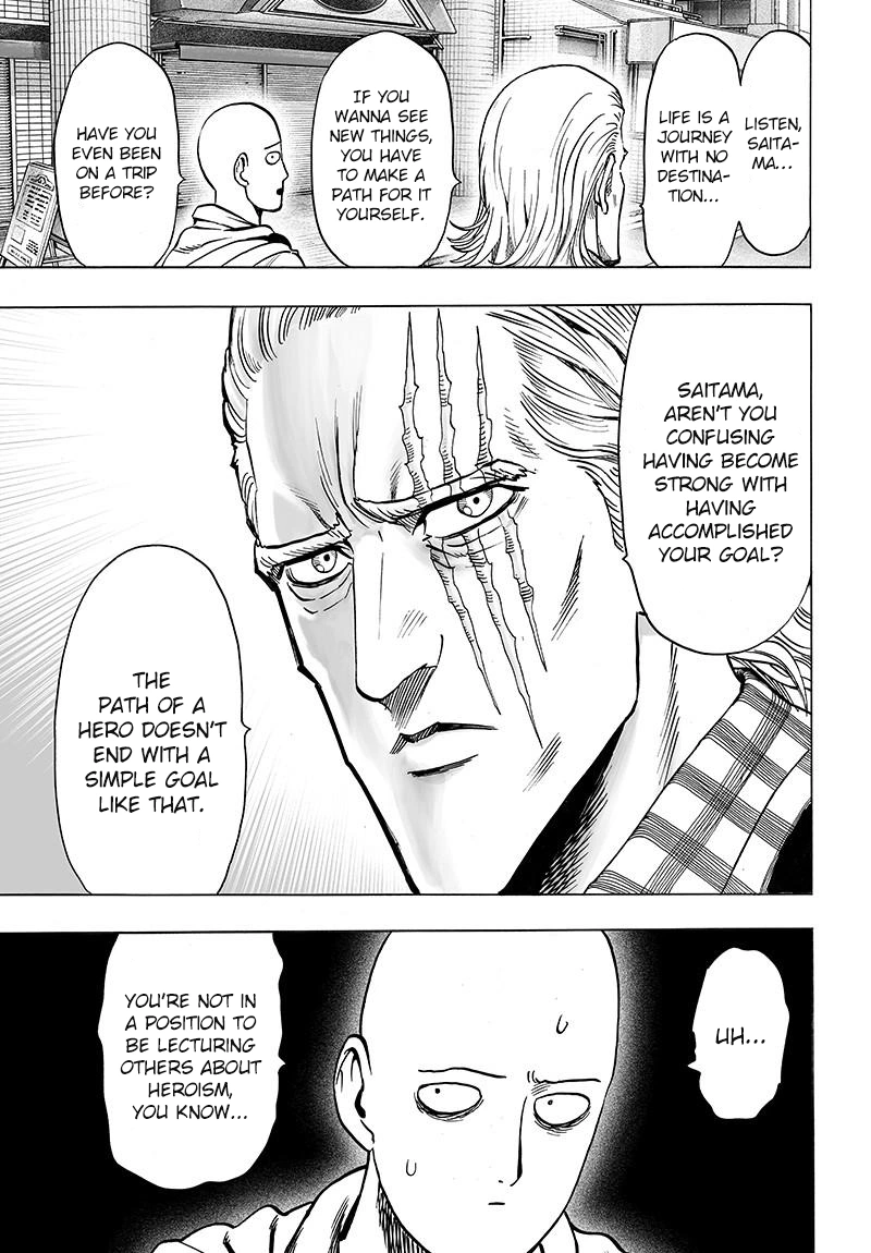 One Punch Man Manga Chapter 77 page 11 - Bored As Usual scene