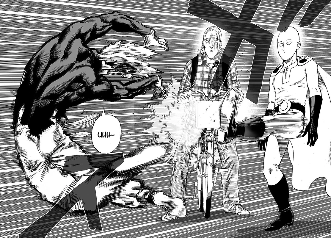 One Punch Man Manga Chapter 77 page 28 - Bored As Usual scene