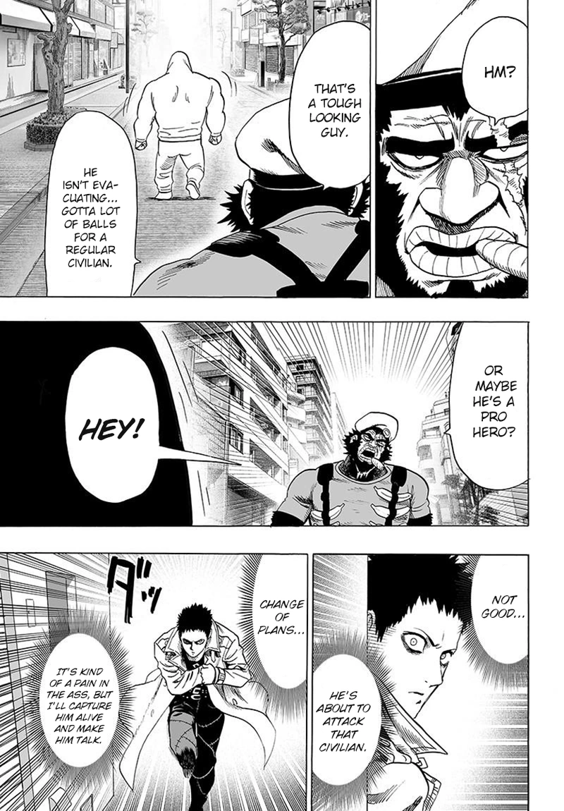 One Punch Man Manga Chapter 78 page 31 - Those Who Move In The Dark scene