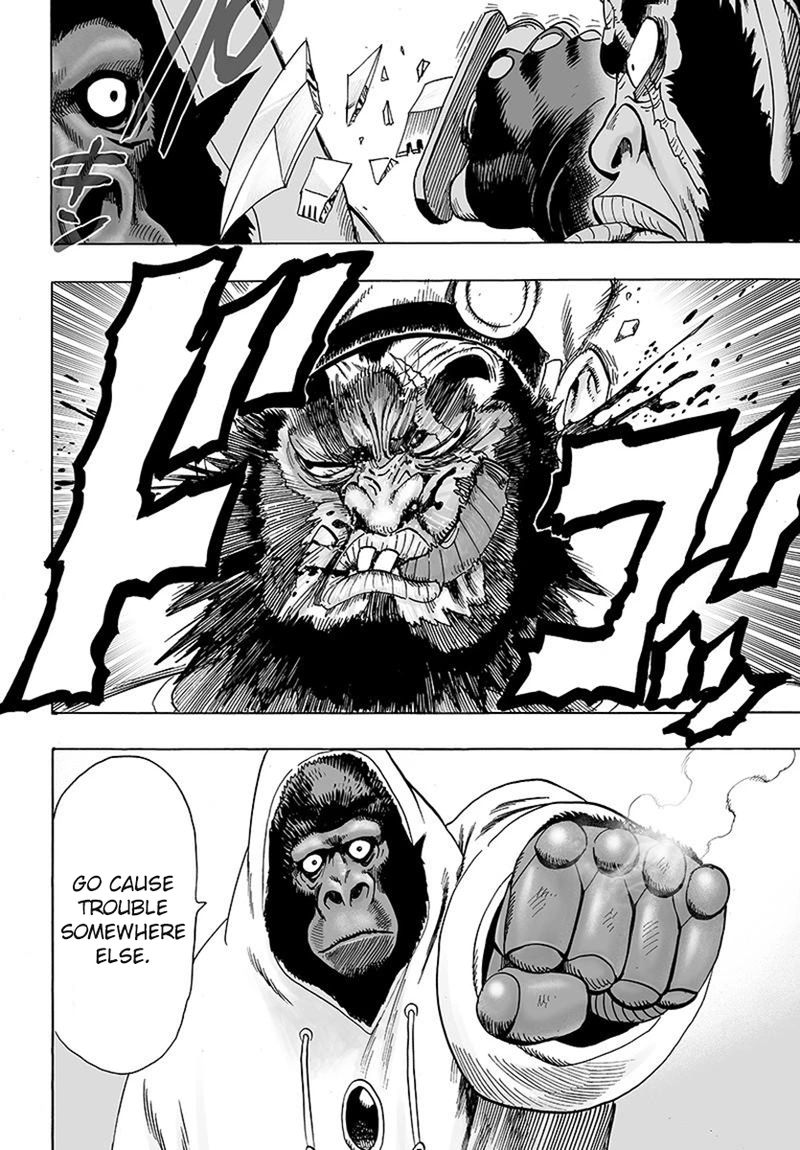 One Punch Man Manga Chapter 78 page 34 - Those Who Move In The Dark scene