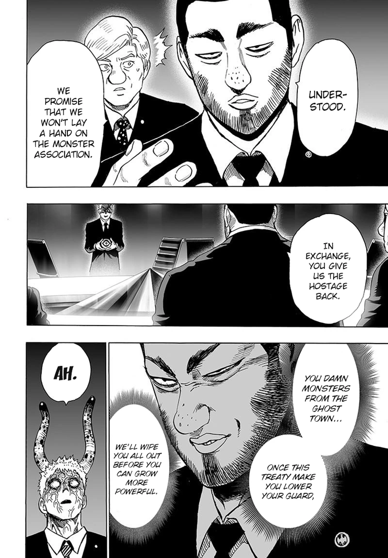 One Punch Man Manga Chapter 79 page 14 - Infinite Combo scene