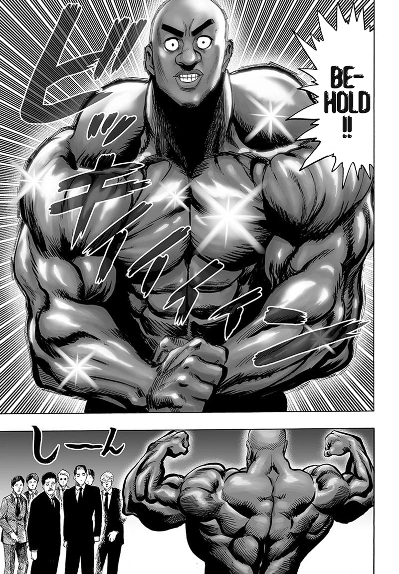 One Punch Man Manga Chapter 79 page 25 - Infinite Combo scene