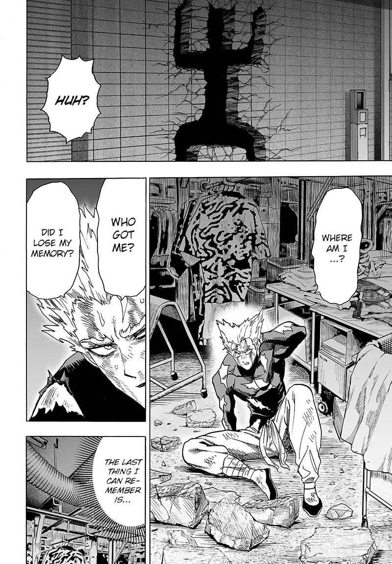 One Punch Man Manga Chapter 79 page 38 - Infinite Combo scene