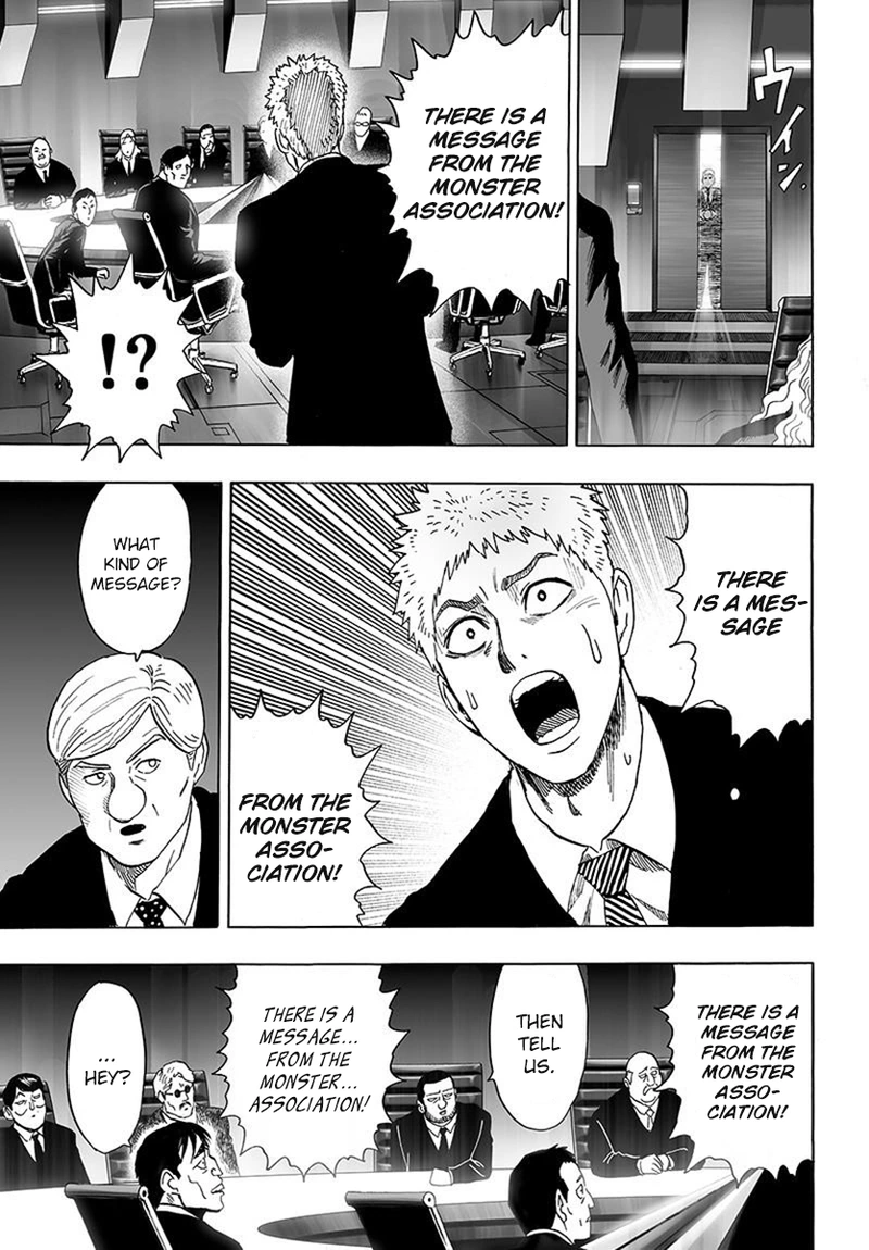 One Punch Man Manga Chapter 79 page 7 - Infinite Combo scene