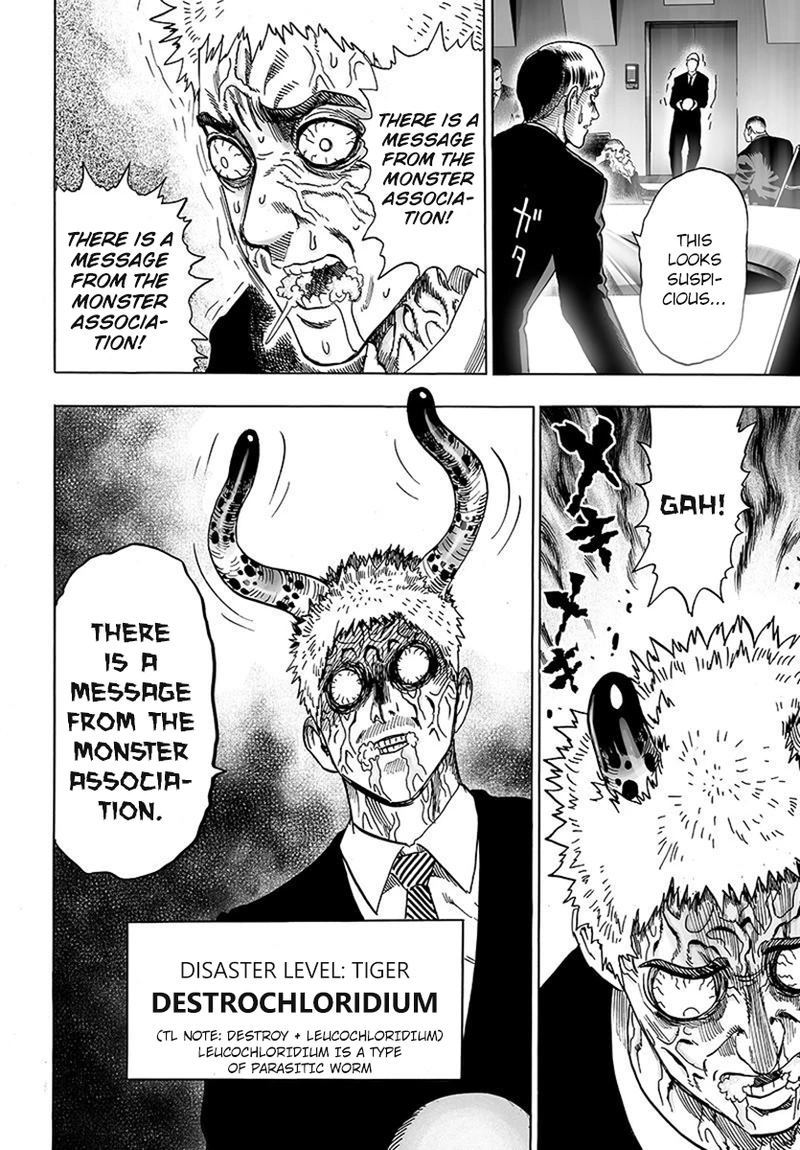 One Punch Man Manga Chapter 79 page 8 - Infinite Combo scene