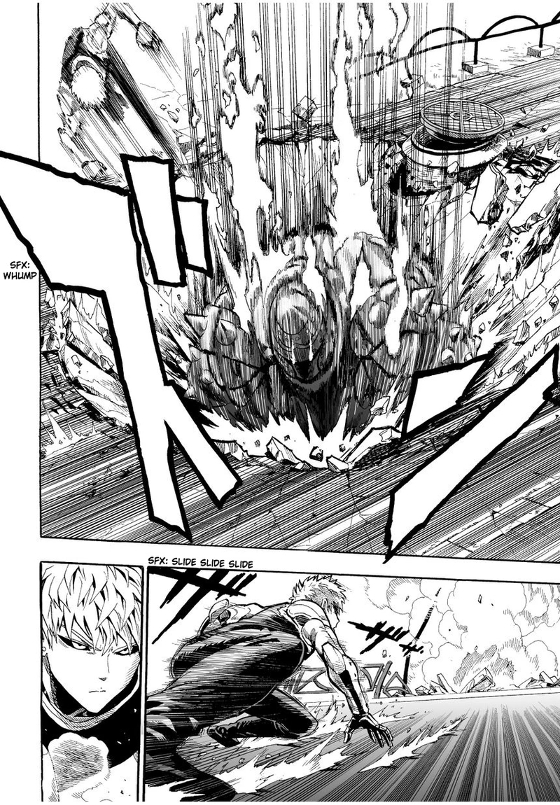 One Punch Man Manga Chapter 8 page 8 - You Mean This Guy? scene