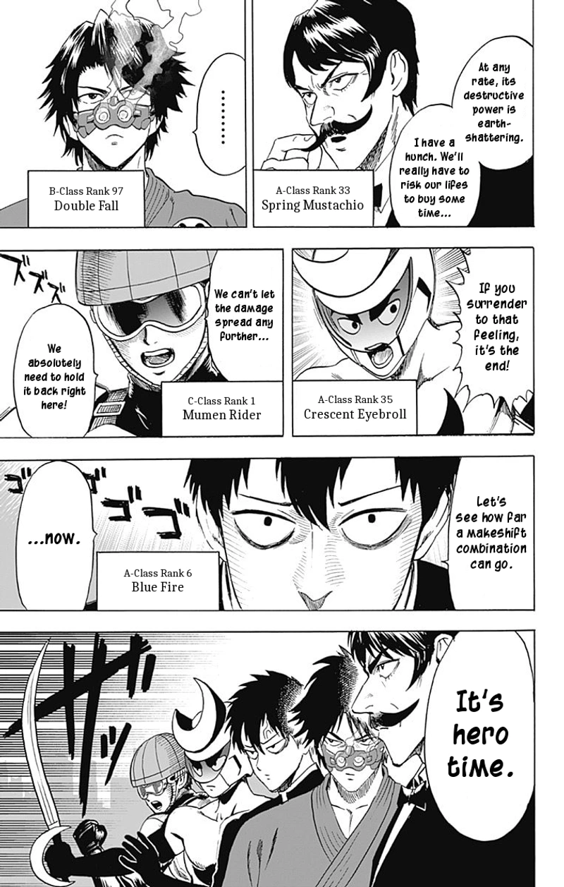One Punch Man Manga Chapter 80.7 page 2 - Eyewitness | Volume 15 Extras scene
