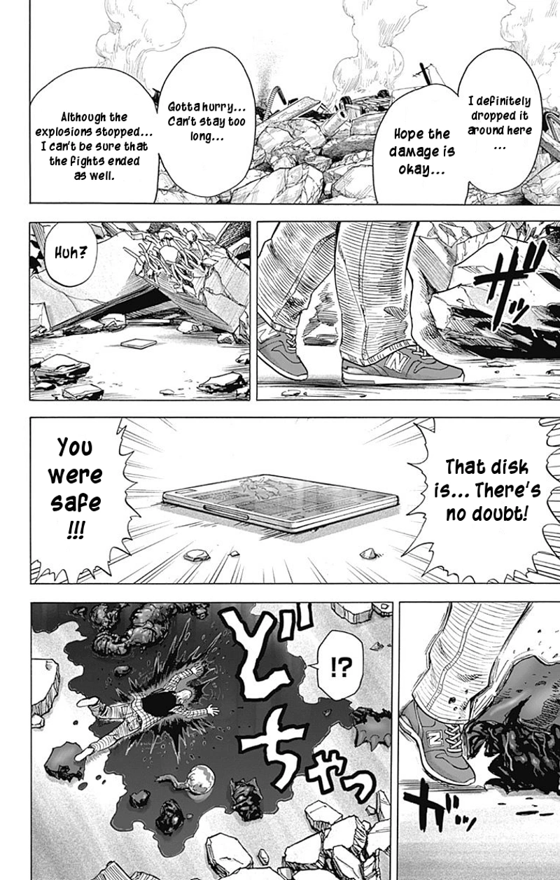 One Punch Man Manga Chapter 80.7 page 7 - Eyewitness | Volume 15 Extras scene