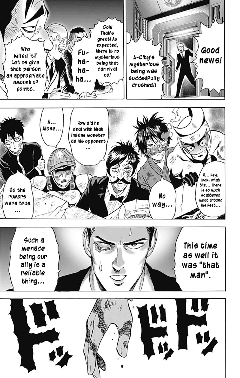 One Punch Man Manga Chapter 80.7 page 8 - Eyewitness | Volume 15 Extras scene