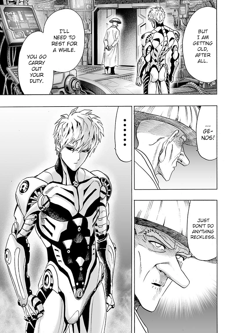 One Punch Man Manga Chapter 80 page 5 - Surrounded scene