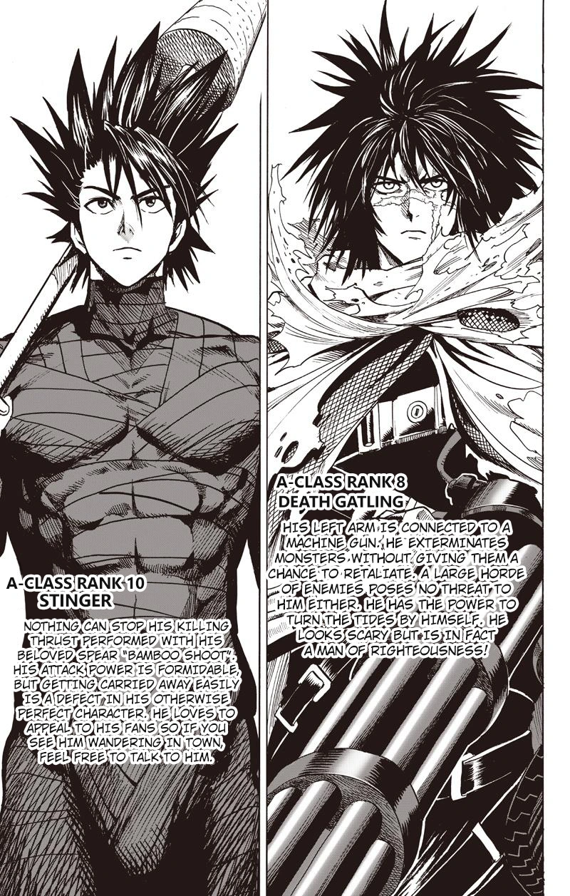 One Punch Man Manga Chapter 81 page 5 - Willpower scene