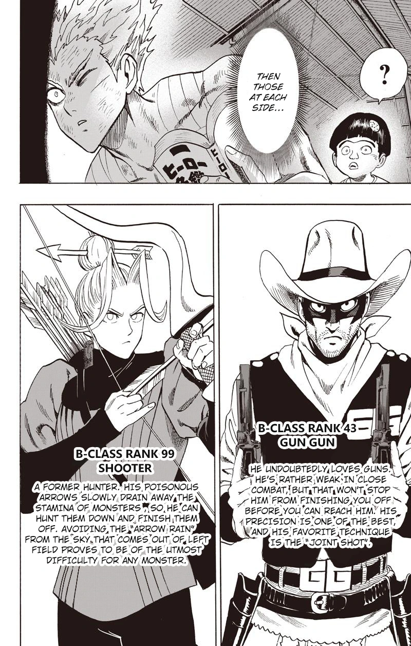 One Punch Man Manga Chapter 81 page 8 - Willpower scene