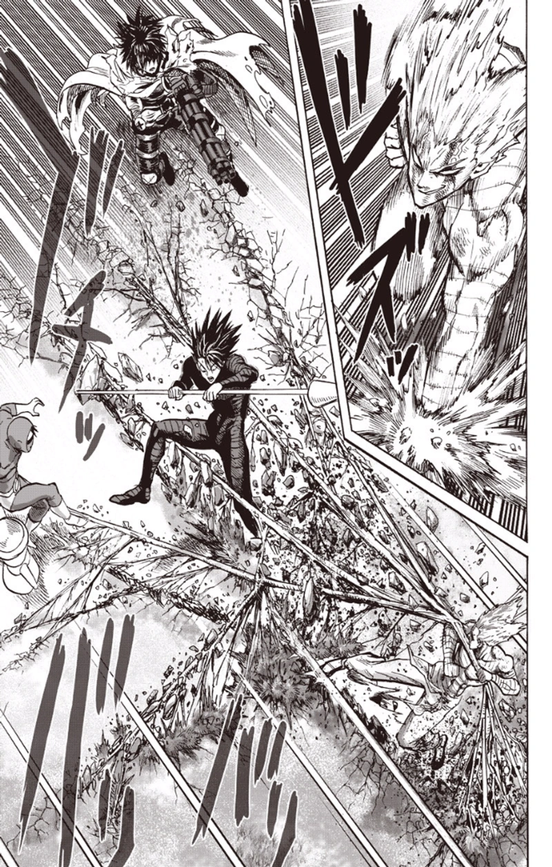 One Punch Man Manga Chapter 82 page 24 - To The Limit scene