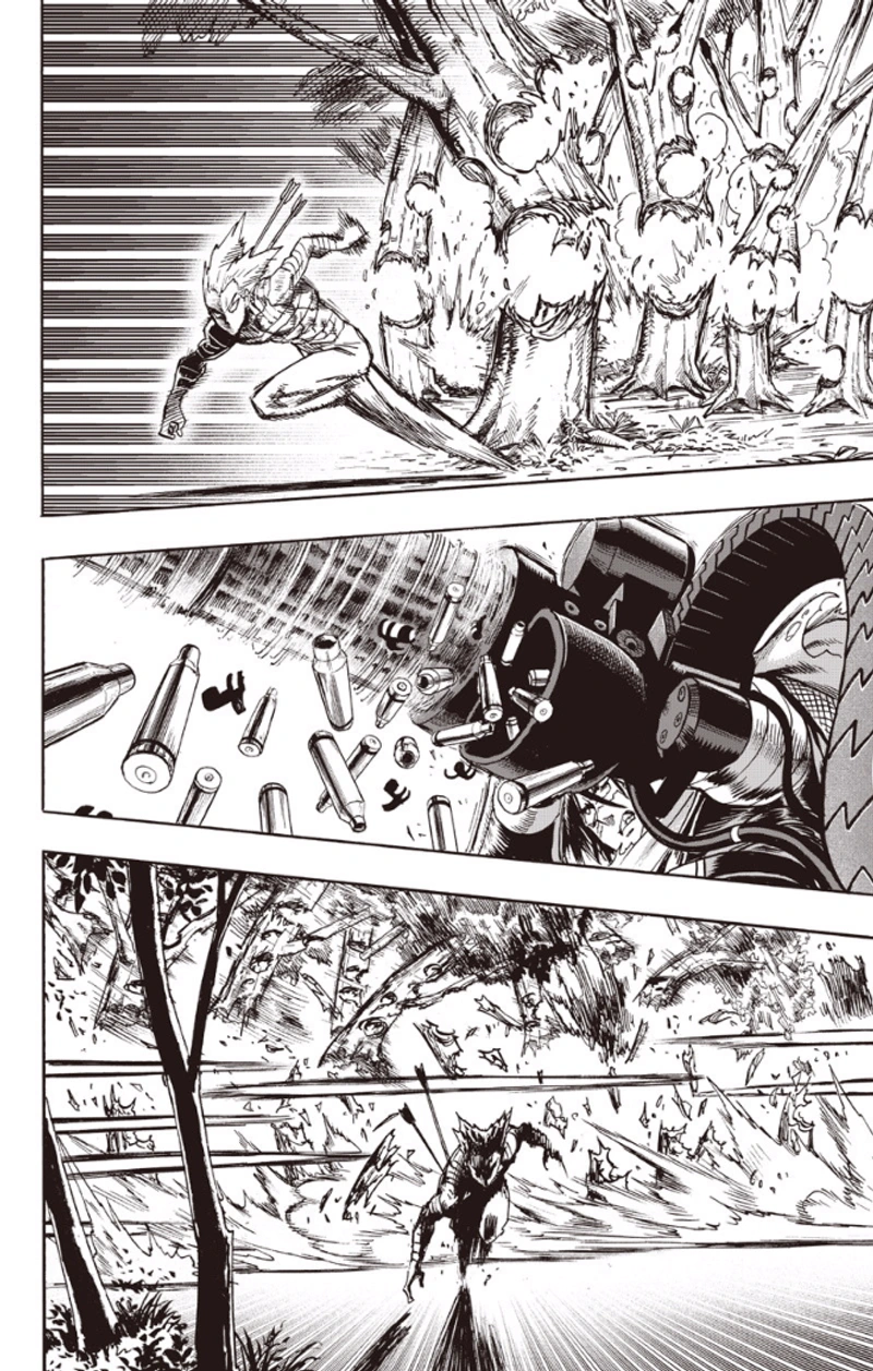 One Punch Man Manga Chapter 82 page 28 - To The Limit scene